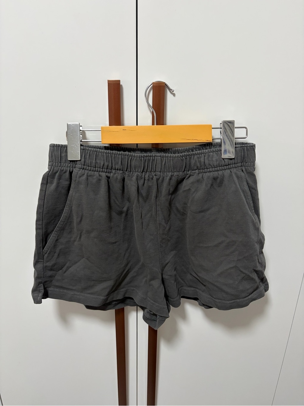 Garage Women's Dark Gray Athletic Shorts